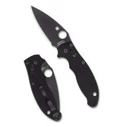 Spyderco Manix 2 Black Blade S30V Fällkniv