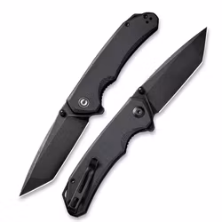 CIVIVI Brazen Black D2 Tanto Fällkniv
