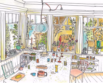 Looking Out On The Morning Rain