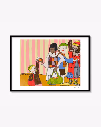 Alla vill ha apelsin - print