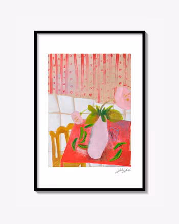 I mitt rosa kök - print