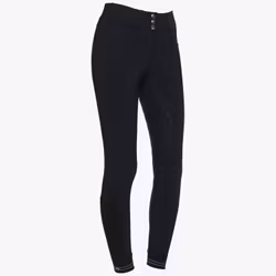 Cavalleria Toscana High Waist Silicone Full Seat Breeches Black
