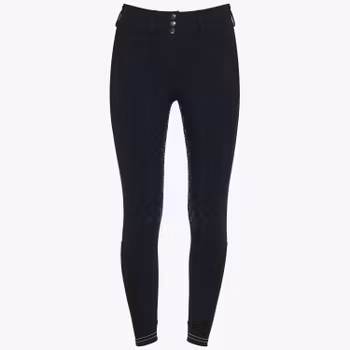 Cavalleria Toscana High Waist Silicone Full Seat Breeches Navy