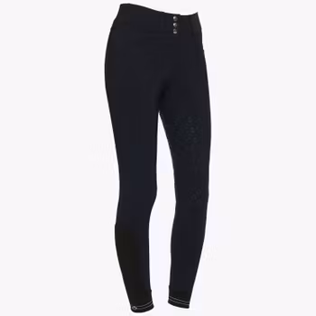 Cavalleria Toscana High Waist Silicone Full Seat Breeches Navy