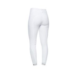 Cavalleria Toscana High Waist Silicone Full Seat Riding breeches White