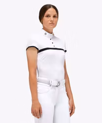 Cavalleria Toscana Jearsy Mesh S/S White
