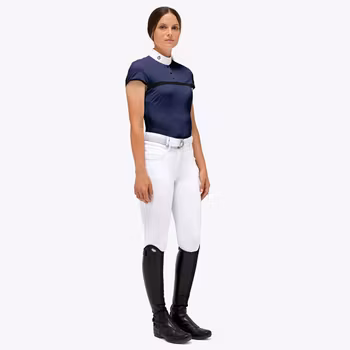 Cavalleria Toscana Jearsy Mesh S/S NAVY