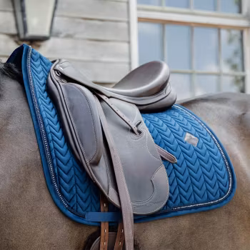 Kentucky velvet pearls Blå