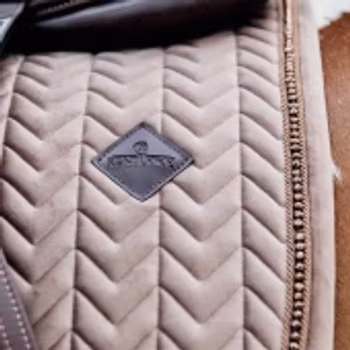 Kentucky velvet pearls Beige