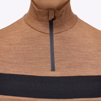 Cavalleria Toscana Tech wool half zip
