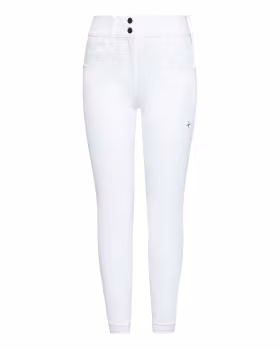 Trolle Athl High Waist Breeches Full Grip - White