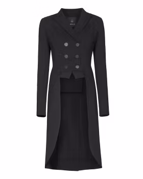 Trolle Star Cut Technical Tailcoat Woman - Black