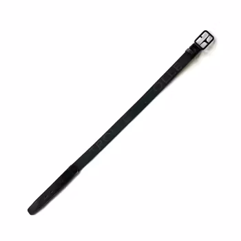 Trolle Mat Logo Belt w Elastic - Black