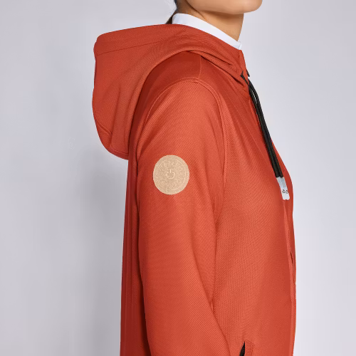 Cavalleria Toscana Diagonal wave zip hoodie