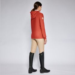 Cavalleria Toscana Diagonal wave zip hoodie