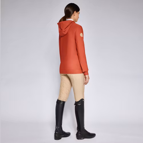 Cavalleria Toscana Diagonal wave zip hoodie