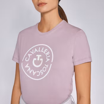 Cavalleria Toscana Orbit T-shirt ROSA