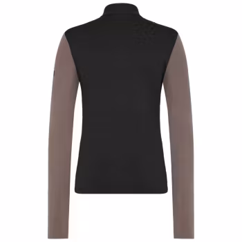 Trolle Fleece Half Zip Black Taupe