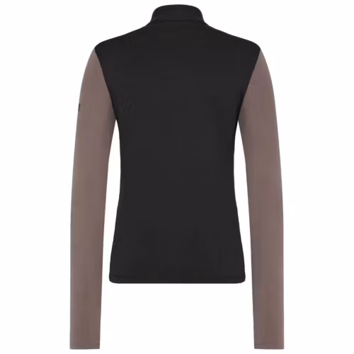 Trolle Fleece Half Zip Black Taupe