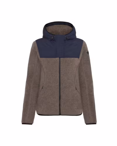 Trolle Techno pile Padded Sherpa med Huva