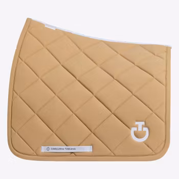 Cavalleria Toscana Dressage Sadel Pad med Diamond quiltning