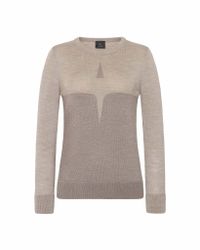 TROLLE Extra Fine Merino Starlogo Sweater - Sand