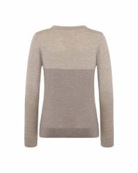 TROLLE Extra Fine Merino Starlogo Sweater - Sand