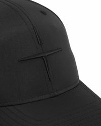 Trolle Star Logo Perforated Nylon Cap Black/Black