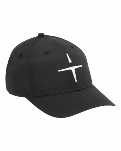 Trolle Star Logo Perforated Nylon Cap Black/White