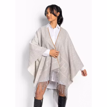 HÉST Sjal Grey Merlange