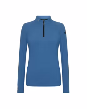 Aero Damtävlingspolo Balance™ LS - Blå dimma