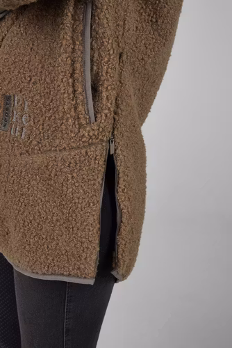 Pikeur teddyfleece extra lång Brun