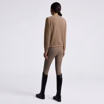 Cavalleria Toscana Fleece crew neck Walnut