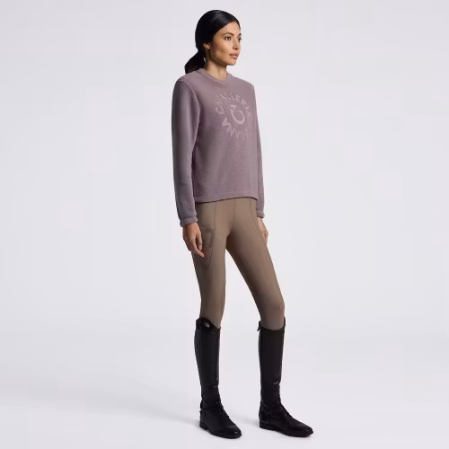Cavalleria Toscana Crew neck Fleece lila