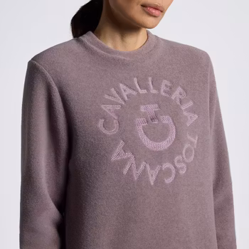 Cavalleria Toscana Crew neck Fleece lila