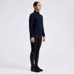 Cavalleria Toscana Fleece Half Zip Navy