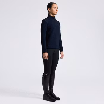 Cavalleria Toscana Fleece Half Zip Navy