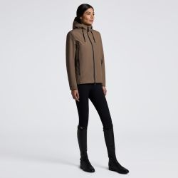 Cavalleria Toscana 3-way Hodded Performance Jacket Walnut