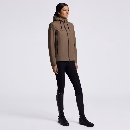 Cavalleria Toscana 3-way Hodded Performance Jacket Walnut
