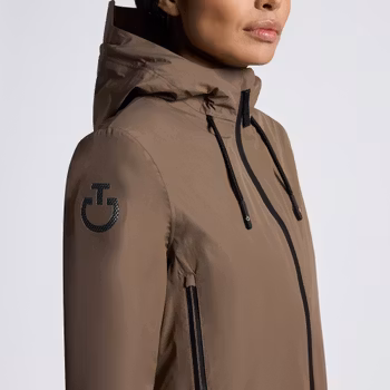 Cavalleria Toscana 3-way Hodded Performance Jacket Walnut