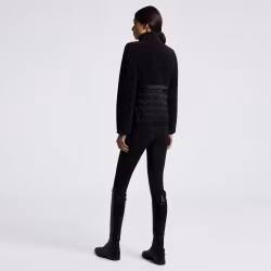 Cavalleria Toscana Teddyfleece Zipjacka Svart
