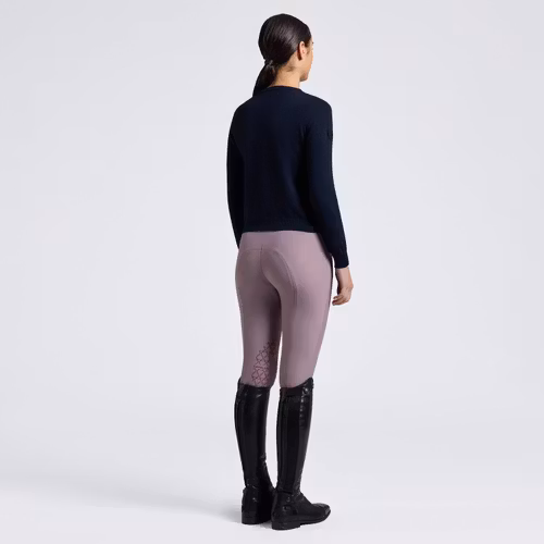 Cavalleria Toscana Navy Tröja med Rosa Hästar
