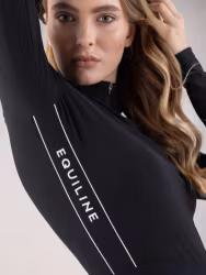 Equiline Second skin Svart Träningströja