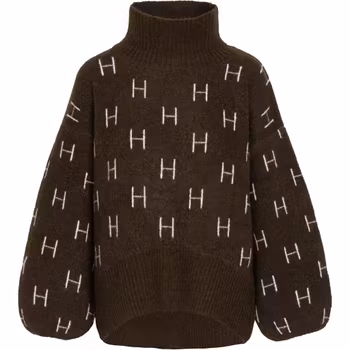 Fam Short Sweather Mörkbrun