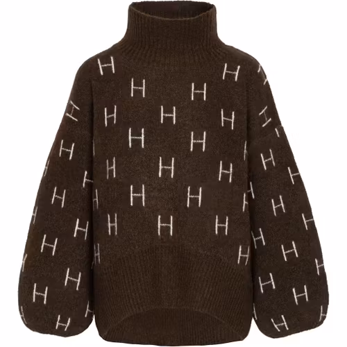 Fam Short Sweather Mörkbrun