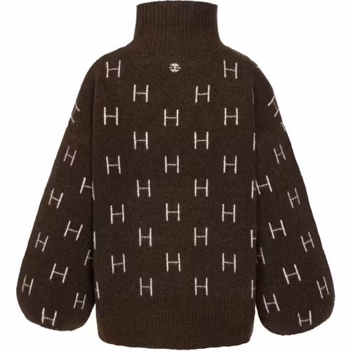 Fam Short Sweather Mörkbrun