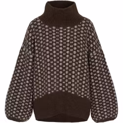 LOGO Sweather Mörkbrun