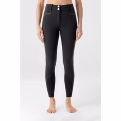 Equiline Nellyfh Fullgrip Vinterridbyxor Svarta