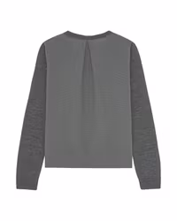 Tech Wool Hel Dragkedja - Grå/Grå