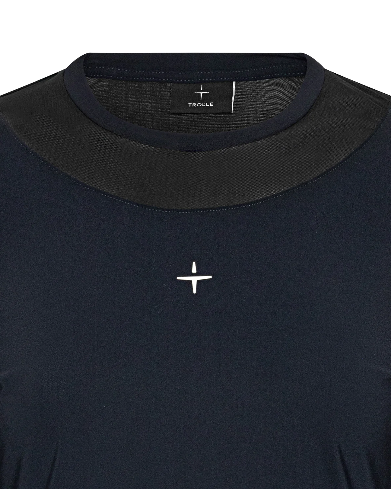 Centerline T-shirt Långärmad Dam - Marinblå / Svart